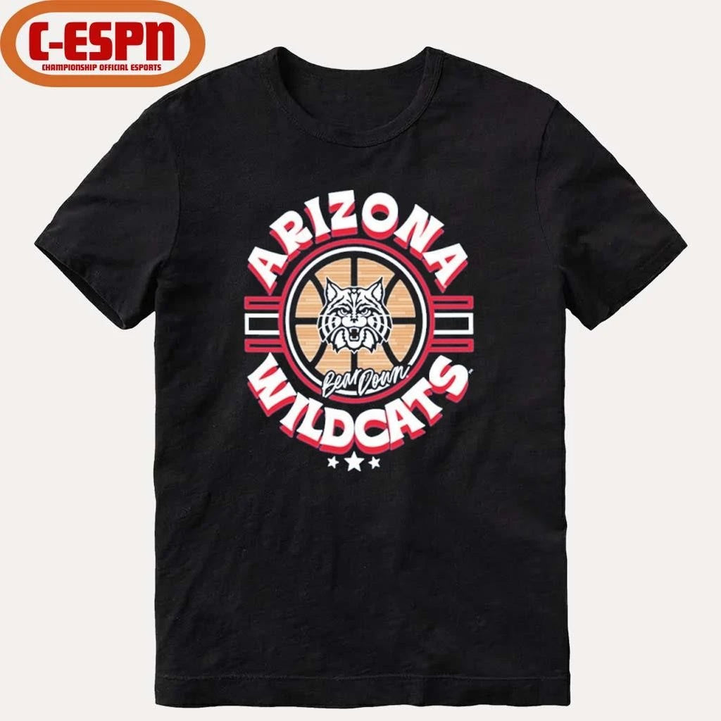 Official Arizona Wildcats Basketball Court Ball Shirt