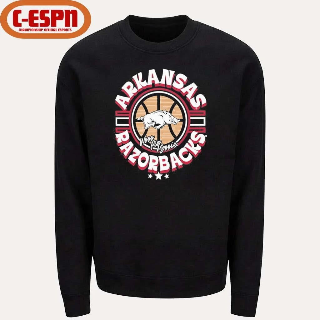 Official Arkansas Razorbacks Basketball Court Ball Shirt