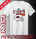 Official Arkansas Razorbacks SEC Men’s Basketball Tournament Champions Cut Nets T-Shirt
