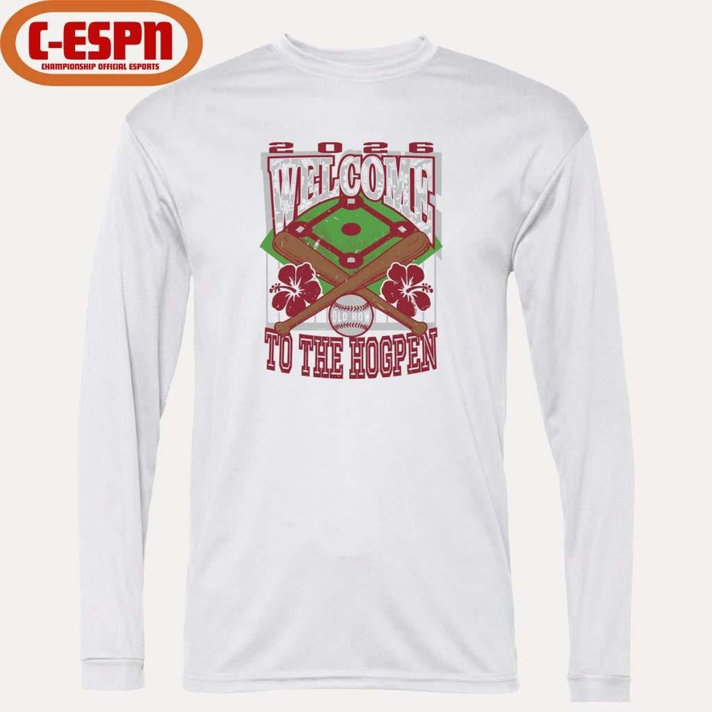 Official Arkansas Razorbacks Welcome To The Hogpen Baseball Shirt