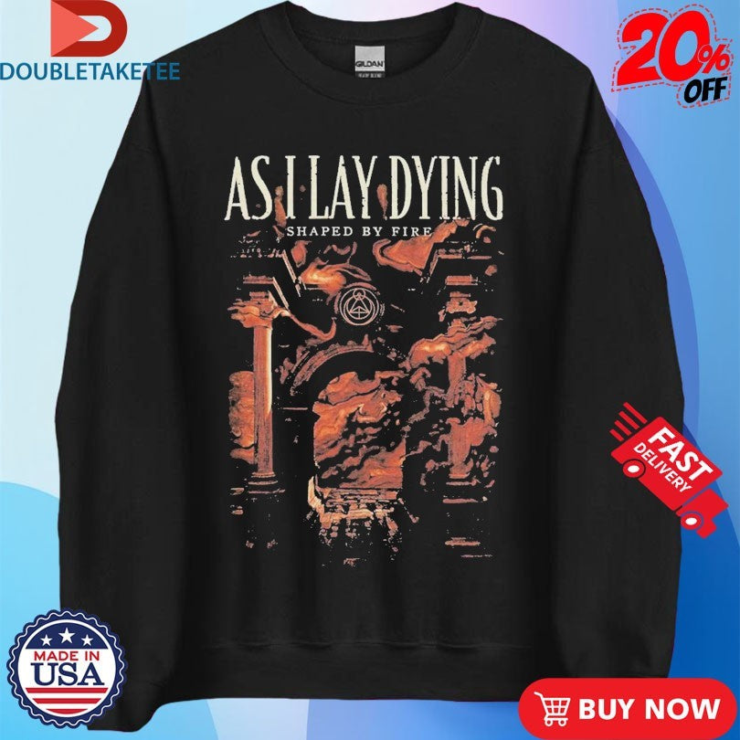 Official As I Lay Dying Shaped By Fire Shirts