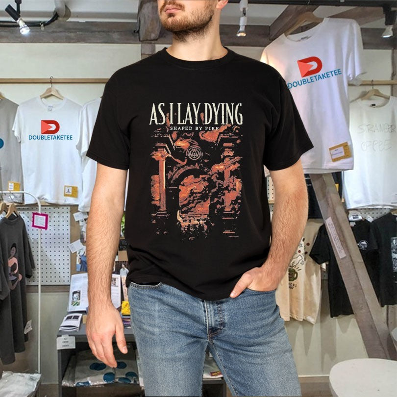 Official As I Lay Dying Shaped By Fire Shirts