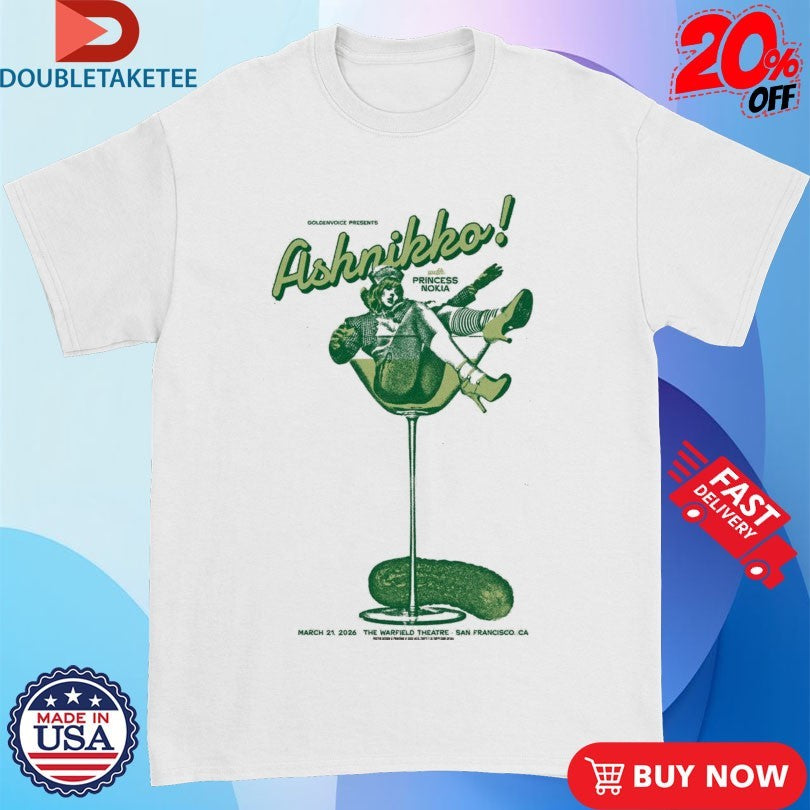 Official Ashnikko Mar 21 2026 San Francisco CA Shirts