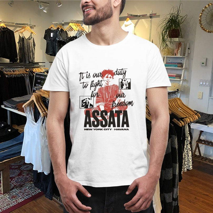 Official Assata It Is Our Duty To Light For Our Freedom New York City Havana Shirts