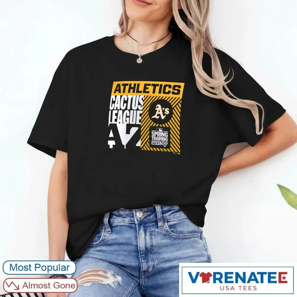Official Athletics 2026 Cactus League Spring Training True Icon T-Shirt