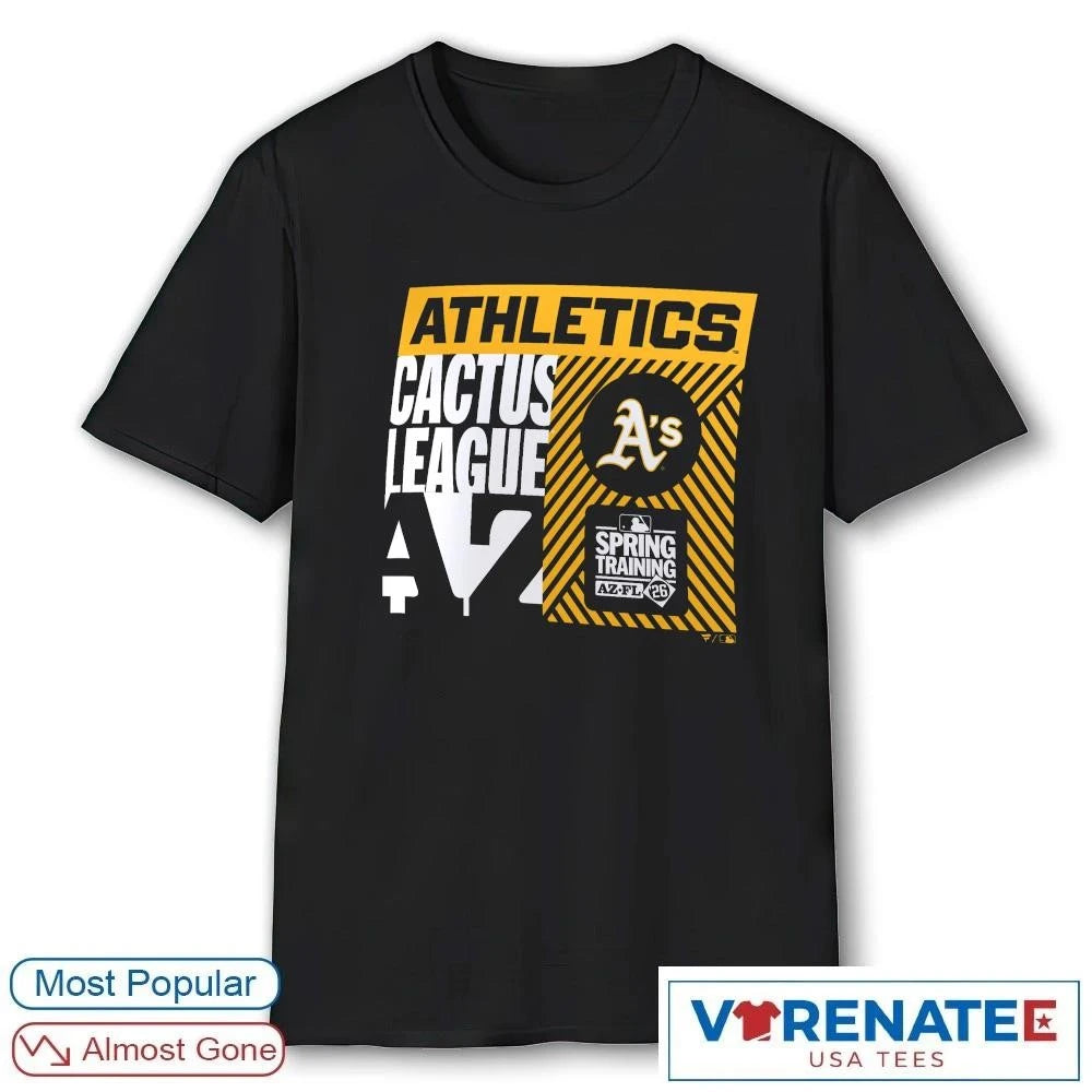 Official Athletics 2026 Cactus League Spring Training True Icon T-Shirt