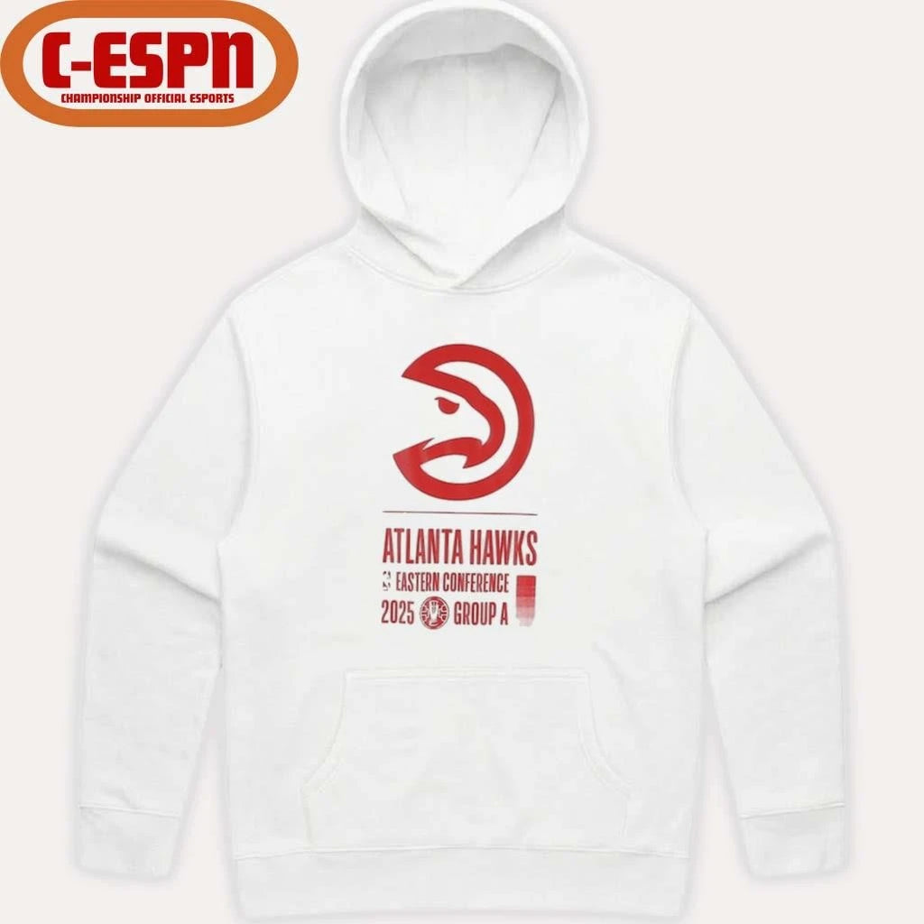 Official Atlanta Hawks NBA Cup Eastern Conference Group A T-Shirt