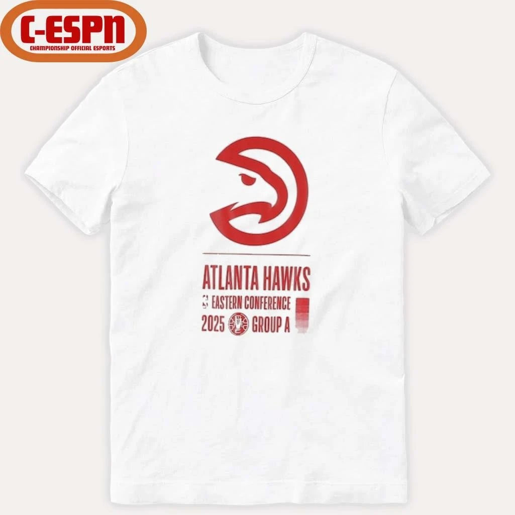 Official Atlanta Hawks NBA Cup Eastern Conference Group A T-Shirt