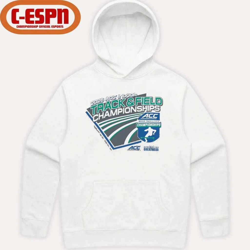 Official Atlantic Coast Conference Men’s &amp; Women’s Indoor Track &amp; Field Championships 2026 Shirt
