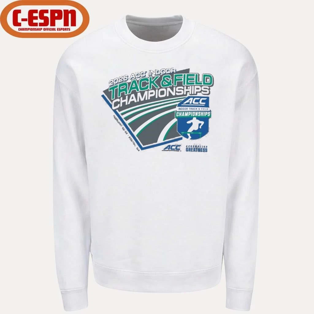 Official Atlantic Coast Conference Men’s &amp; Women’s Indoor Track &amp; Field Championships 2026 Shirt