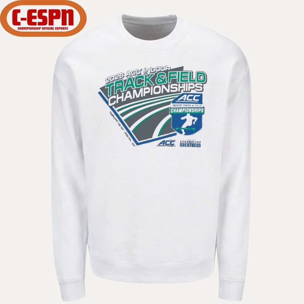 Official Atlantic Coast Conference Men’s &amp; Women’s Indoor Track &amp; Field Championships 2026 Shirt