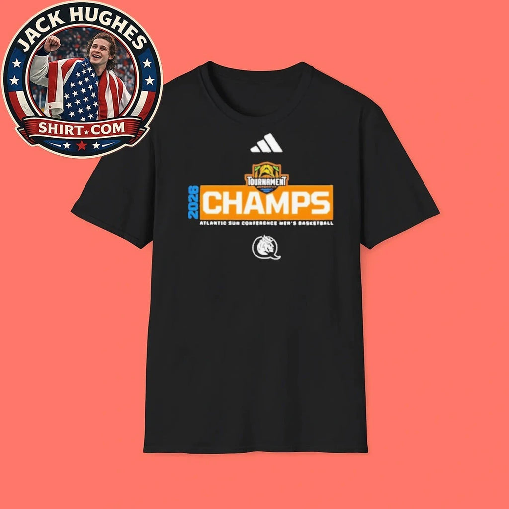 Official Atlantic Sun Conference Men #8217 S Basketball 2026 Tournament Champs Shirt