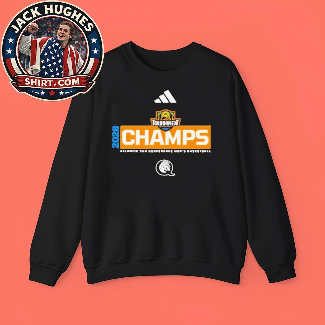 Official Atlantic Sun Conference Men #8217 S Basketball 2026 Tournament Champs Shirt