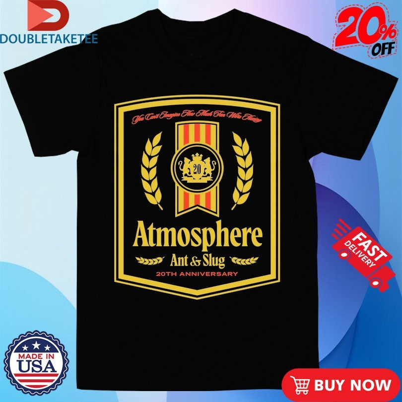 Official Atmosphere You Can’t Imagine 20th Anniversary Shirts