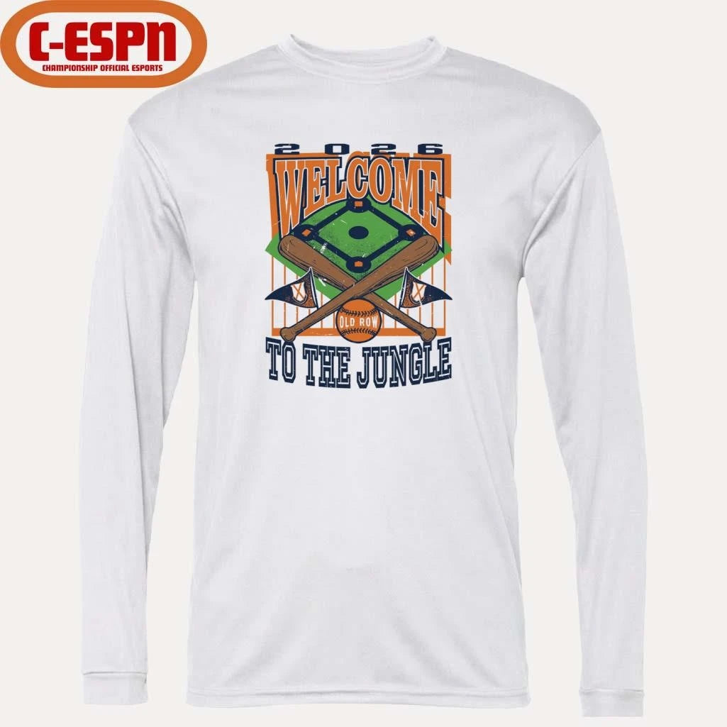 Official Auburn Tigers Welcome To The Jungle Baseball Shirt