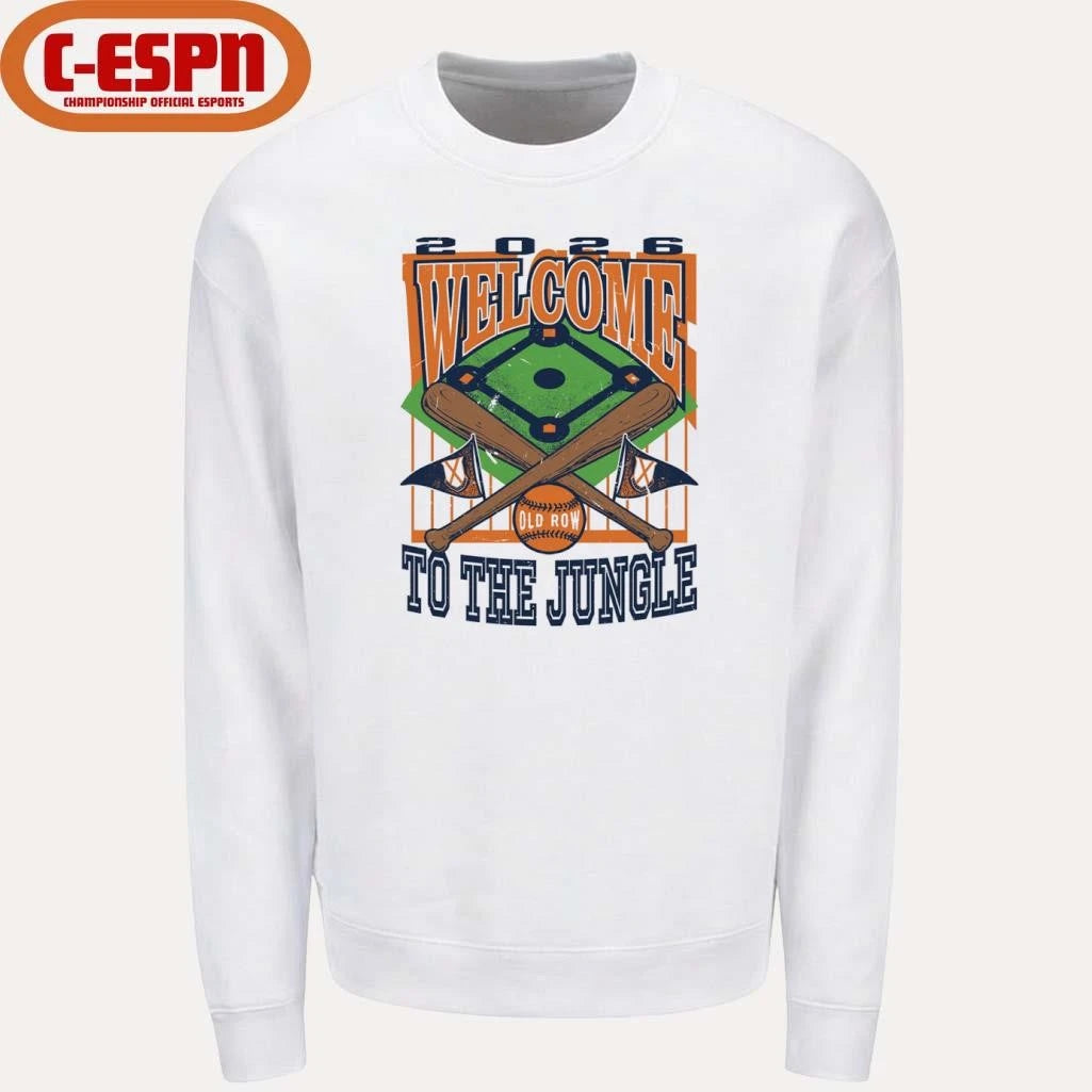 Official Auburn Tigers Welcome To The Jungle Baseball Shirt