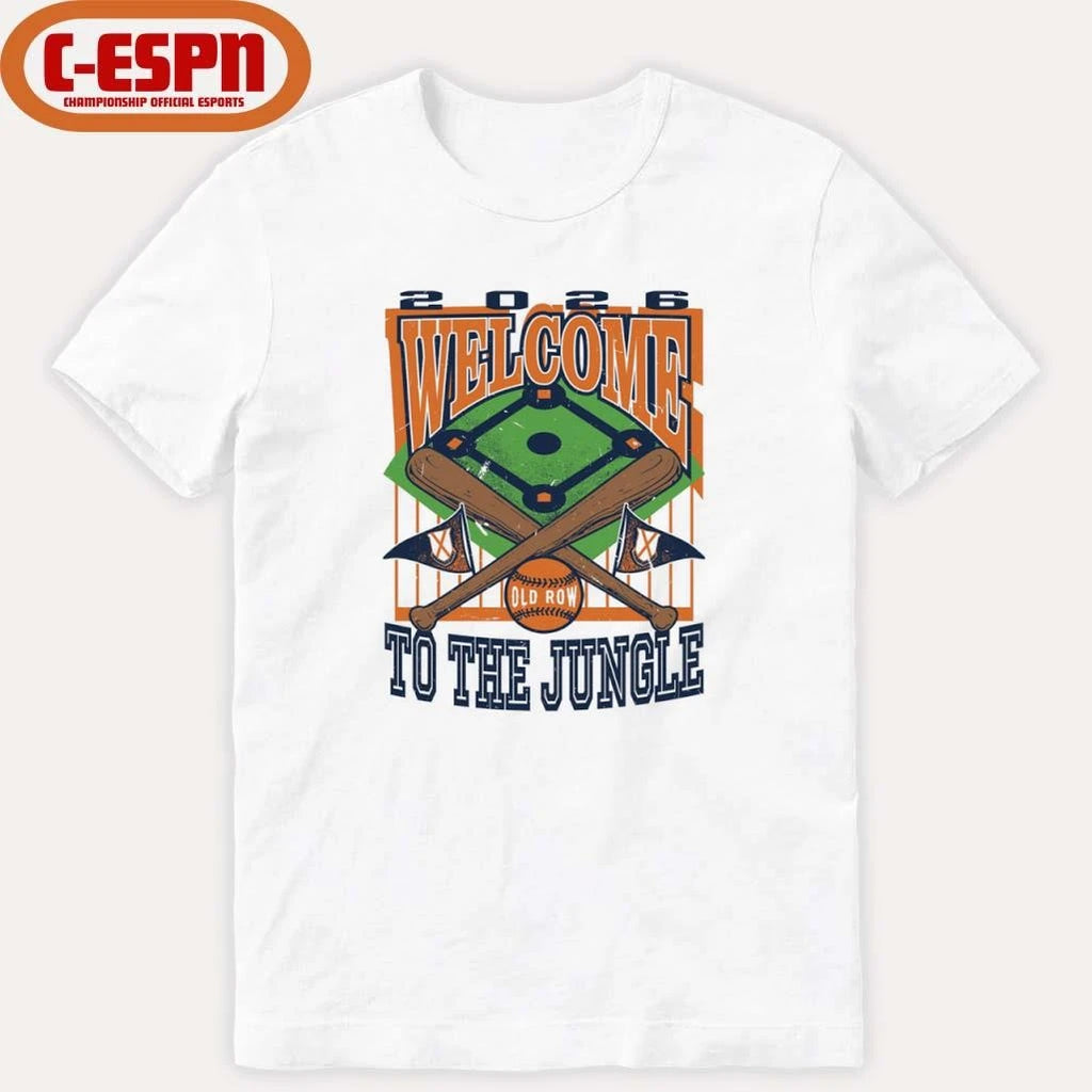 Official Auburn Tigers Welcome To The Jungle Baseball Shirt
