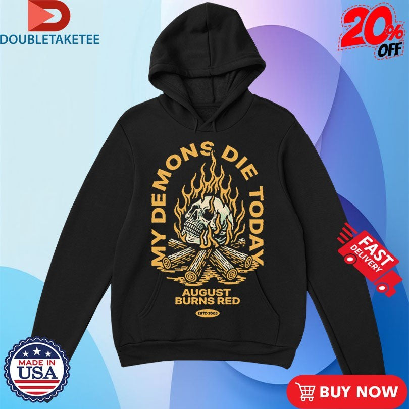 Official August Burns Red My Demons Die Today Skull Shirts
