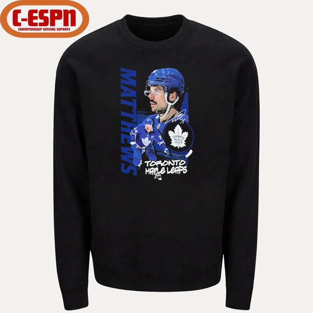 Official Auston Matthews Toronto Maple Leafs Vintage Playmaker T-Shirt