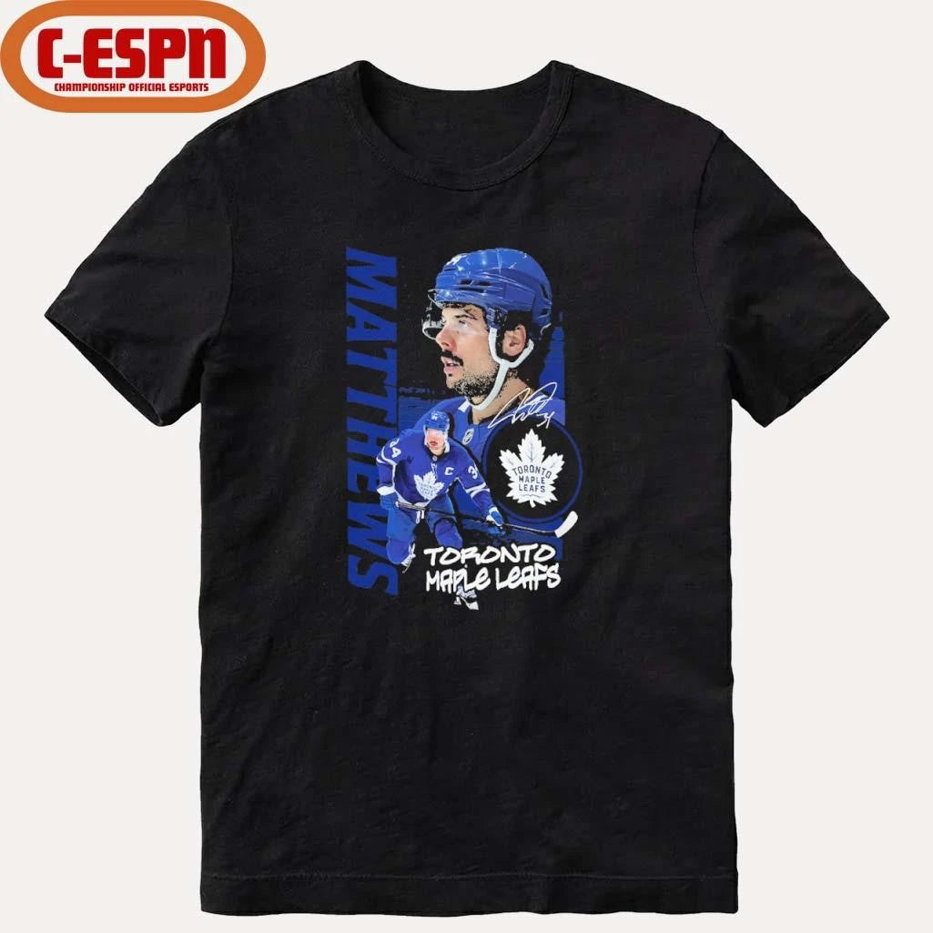 Official Auston Matthews Toronto Maple Leafs Vintage Playmaker T-Shirt