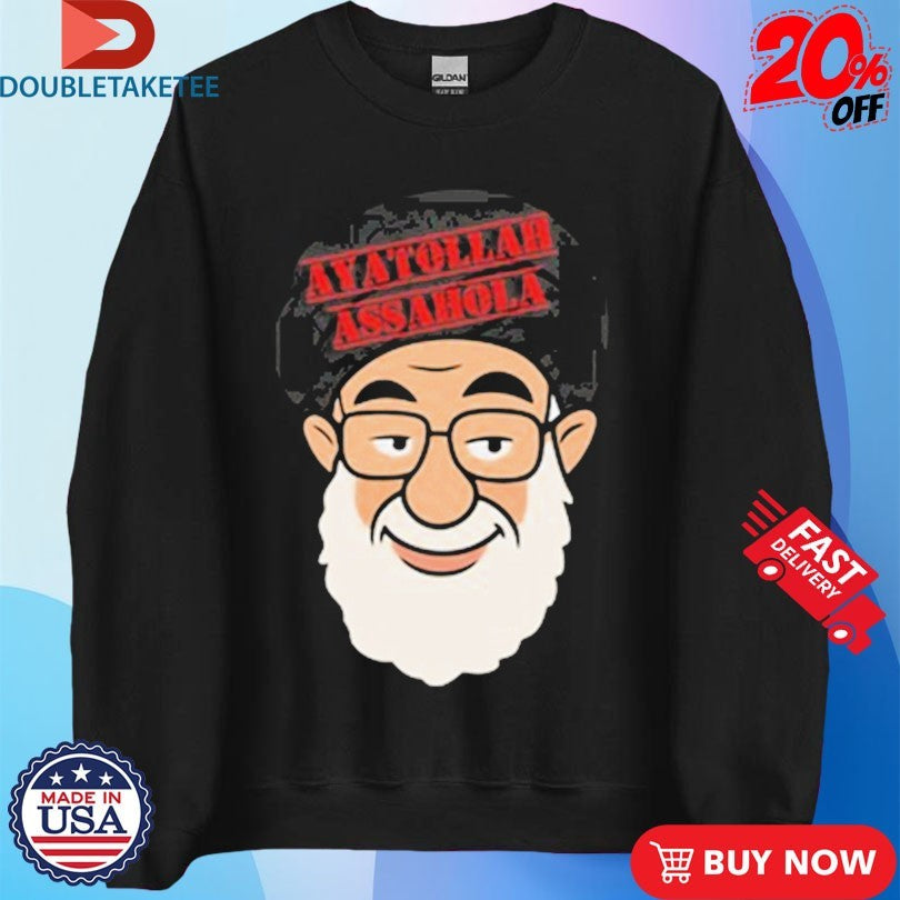 Official Ayatollah Assahola Head Face Shirts