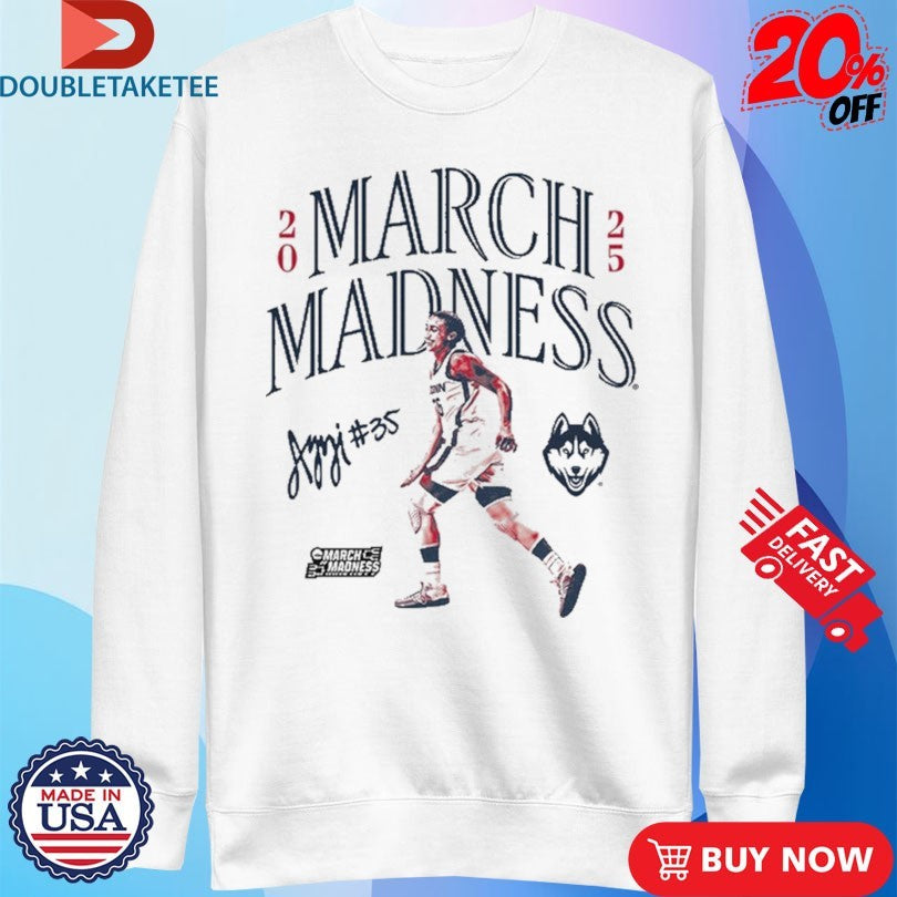 Official Azzi Fudd March Madness 2025 Uconn Huskies #35 Player Shirts