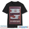 Official BJ Barham Columbus, Skully’s Music-Diner, March 19, 2026 Signed Poster T-Shirt