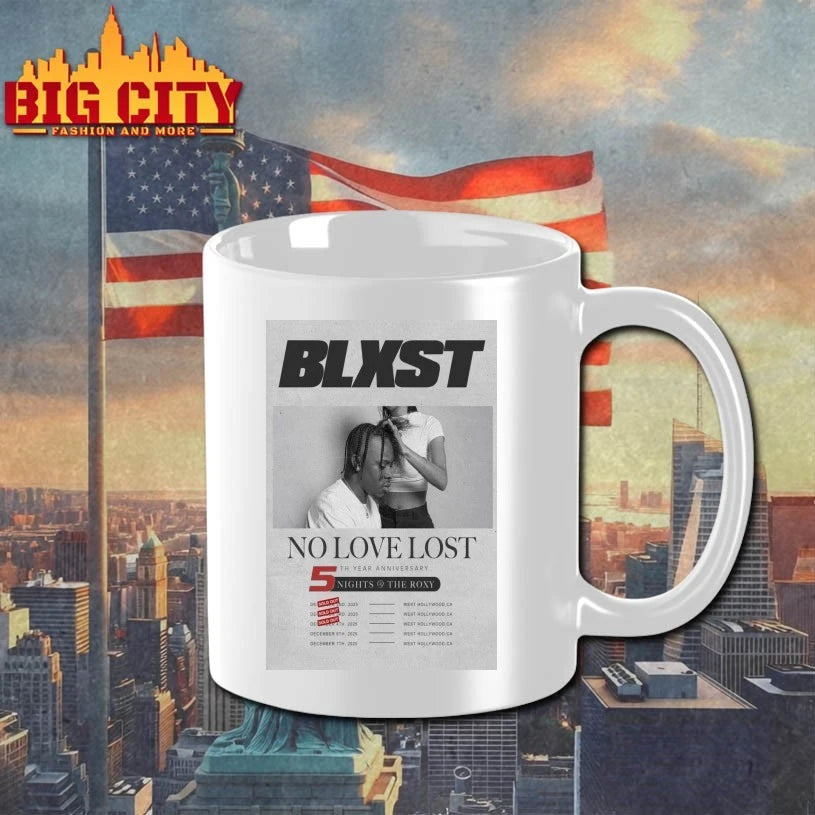 Official BLXST No Love Lost 5th Year Anniversary Tour 2025 Poster shirt