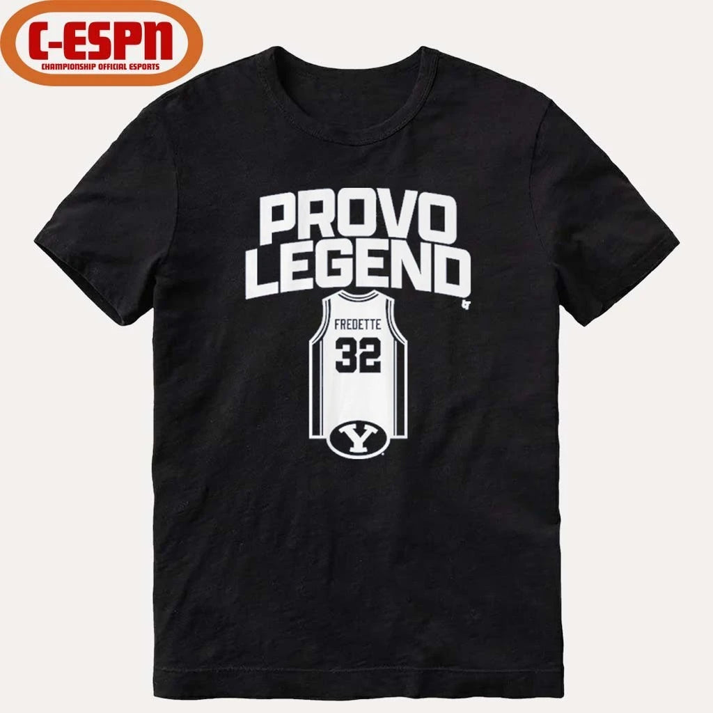 Official BYU Basketball Jimmer Fredette Provo Legend Shirt