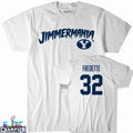 Official BYU Cougars Jimmer Fredette Jimmer Mania 32 T-shirts