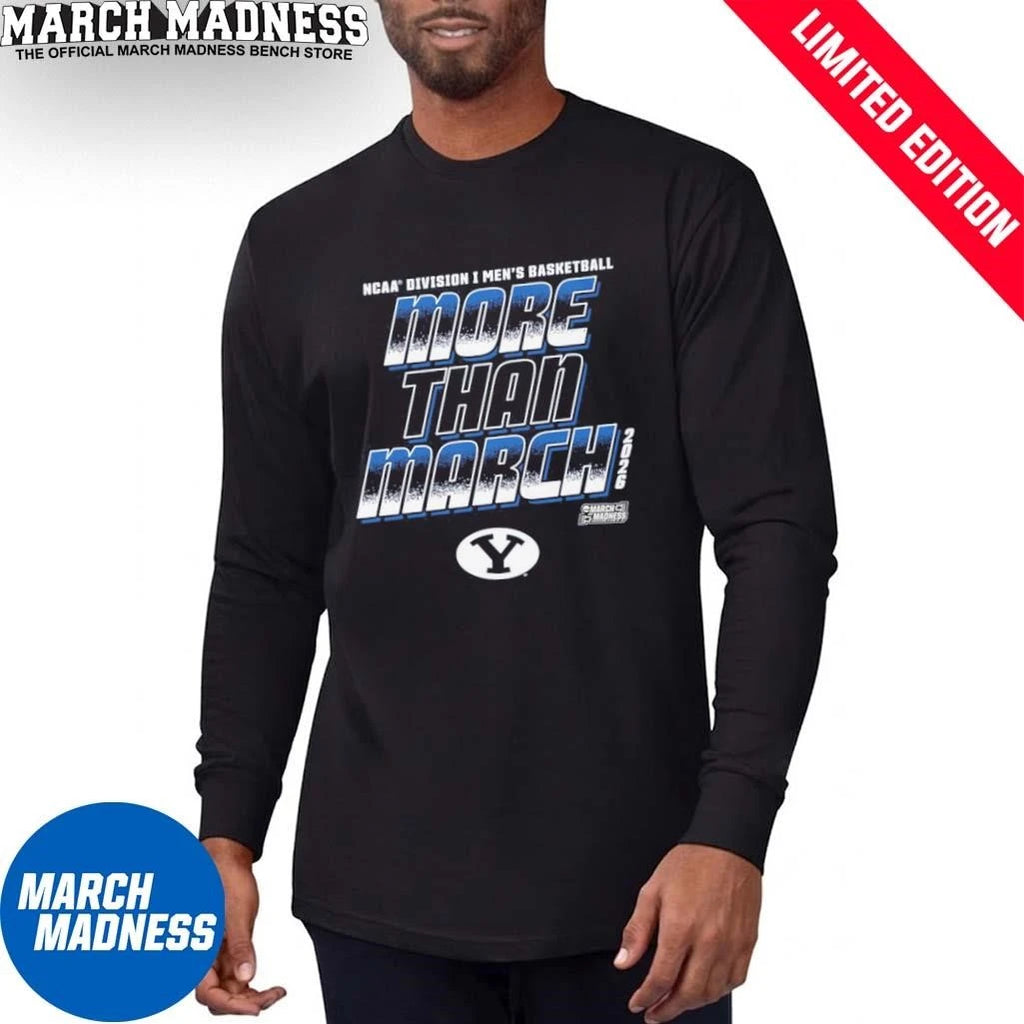Official BYU Men’s Basketball More Than March 2026 Shirt