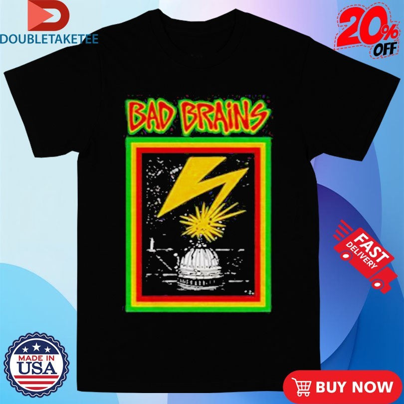 Official Bad Brains Rockabilia Punk Shirts