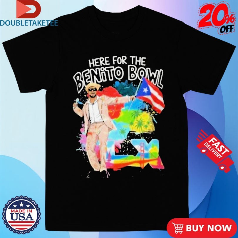 Official Bad Bunny Here For The Benito Bowl Bowl Bunny LX 2026  Shirts