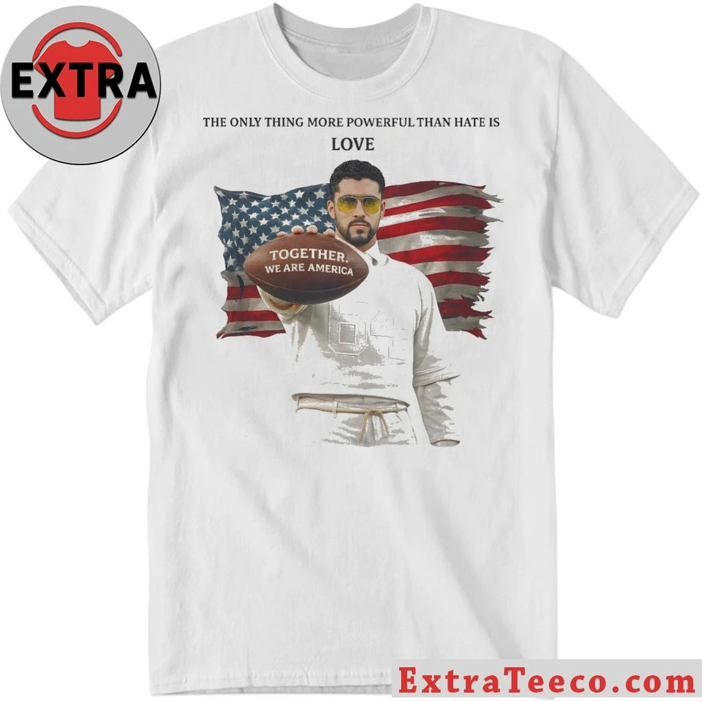 Official Bad Bunny Tour Merch 2026 – Vintage America Love Graphic T-Shirt