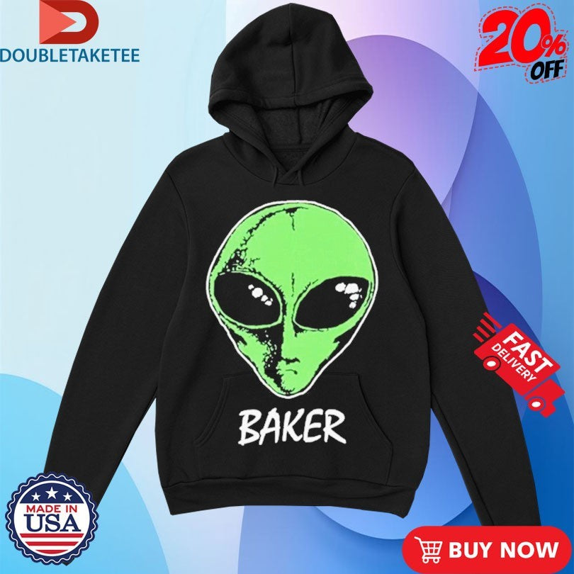 Official Baker Skateboards Alien Shirts