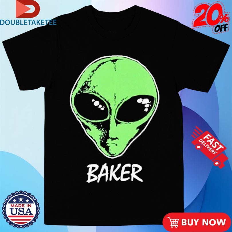 Official Baker Skateboards Alien Shirts