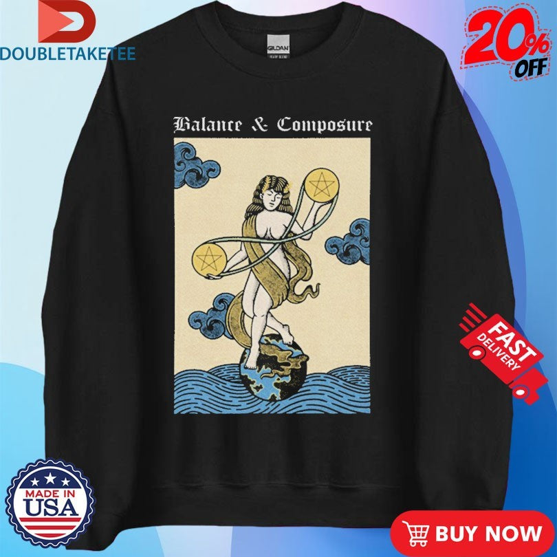 Official Balance And Composure Tarot Card World Shirts