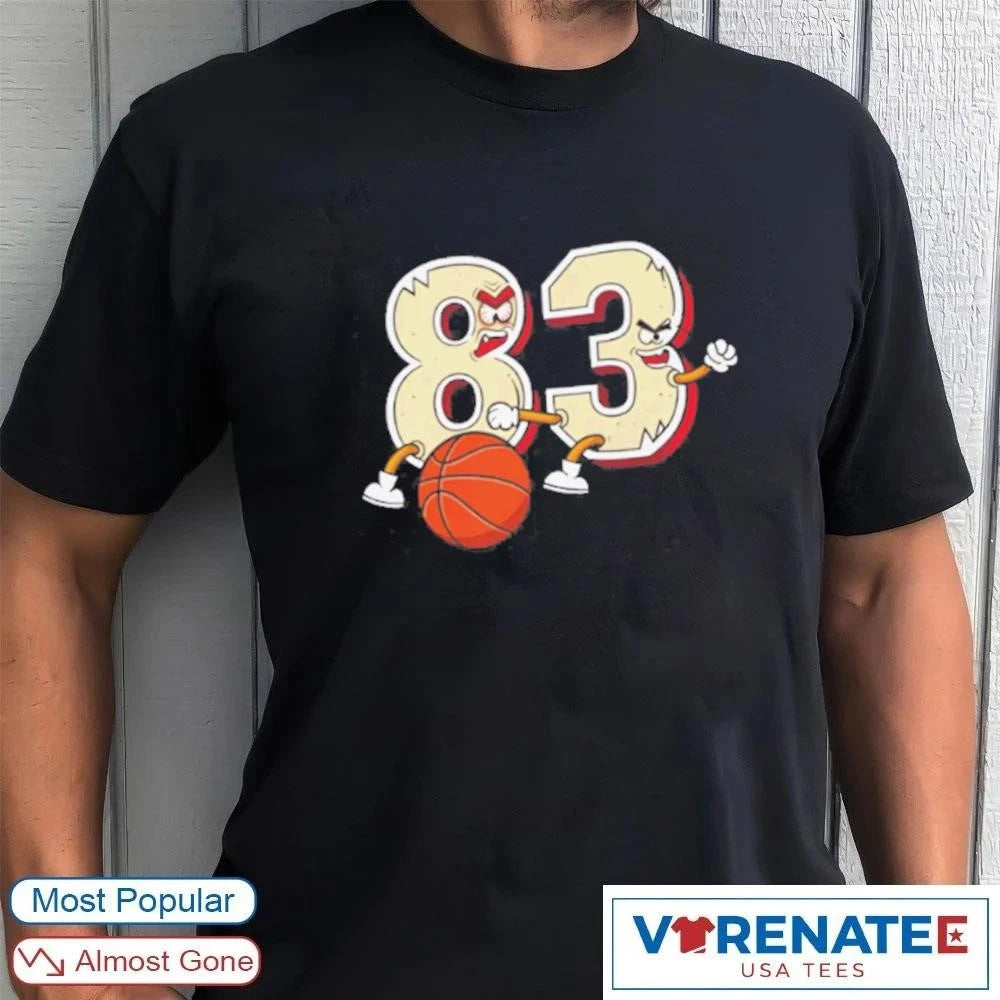 Official Bam Adebayo 83 Point Miami Heat T-Shirt