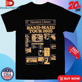 Official Band-Maid Tour 2025 Shirts