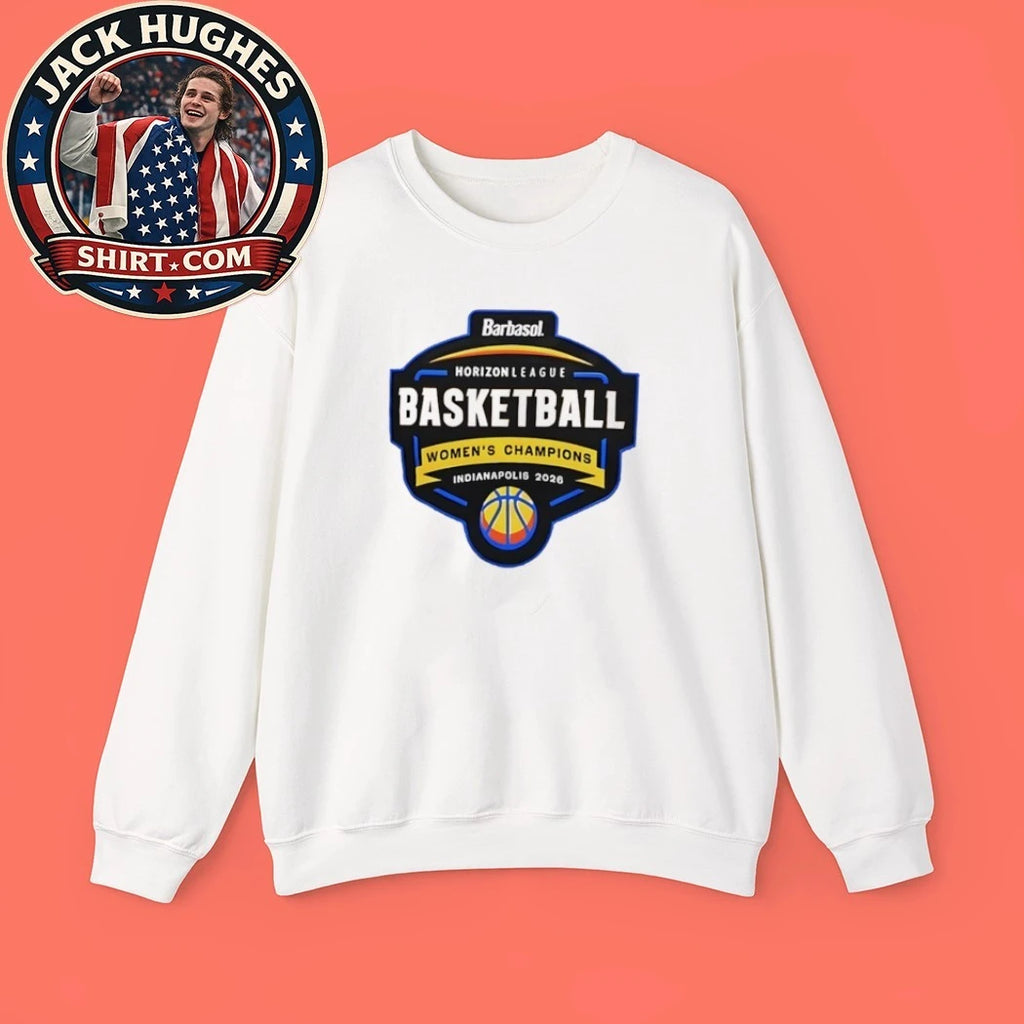 Official Barbasol Horizon League Basketball Womens Champions Indianapolis 2026 Shirt