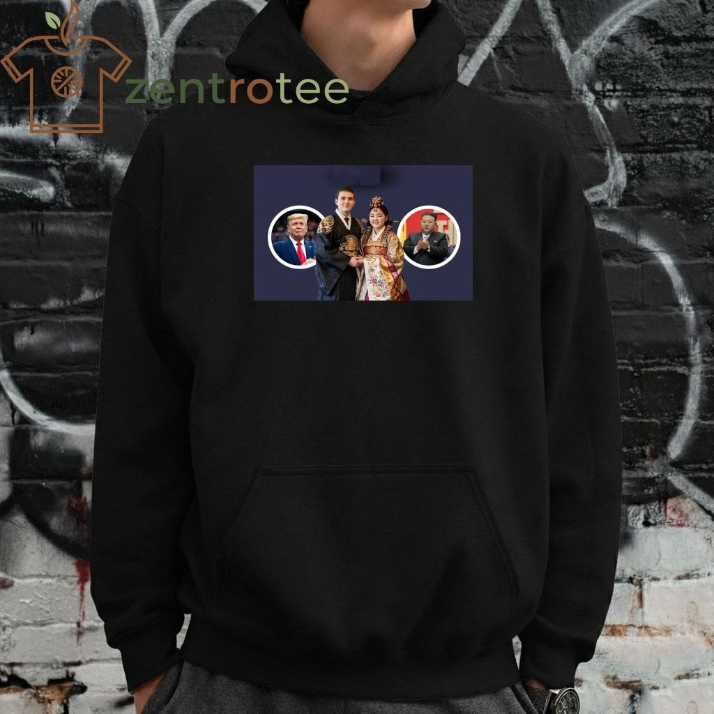 Official Barron Trump marriage Kim Ju Ae Donald Trump tee