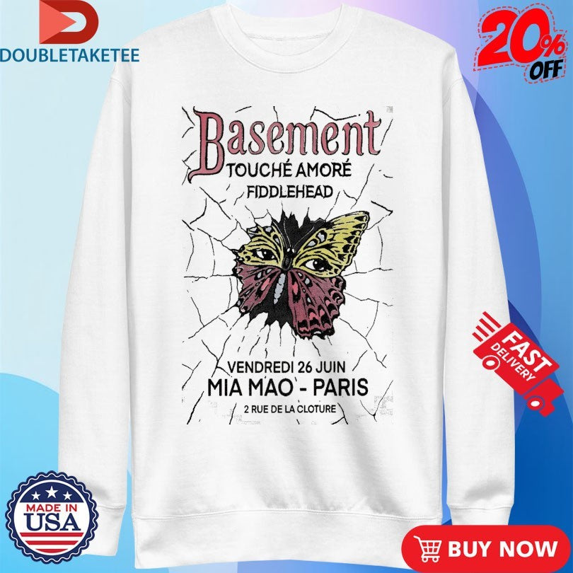 Official Basement In Paris France On Jun 26 2026 Shirts