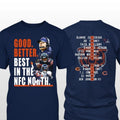 Official Bears Good Better Best In The NFC North Celebrating the Bears’ first NFC North championship since 2018 in the 2025 season Shirt