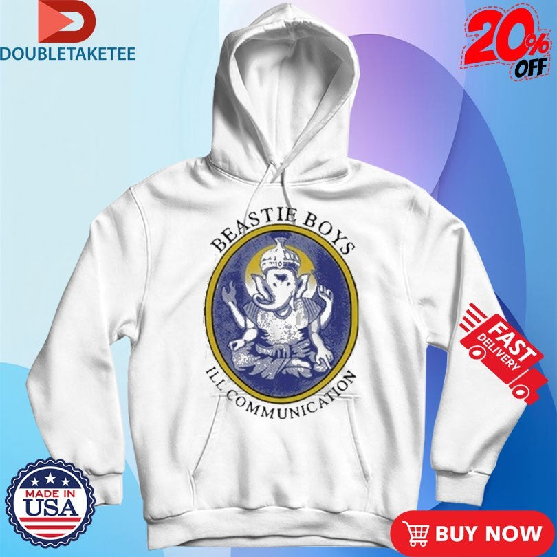 Official Beastie Boys Ill Communication Ganesha Hindu Elephant Shirts