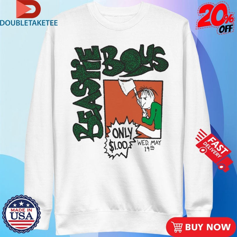 Official Beastie Boys Wed May Axe Flyer Shirts
