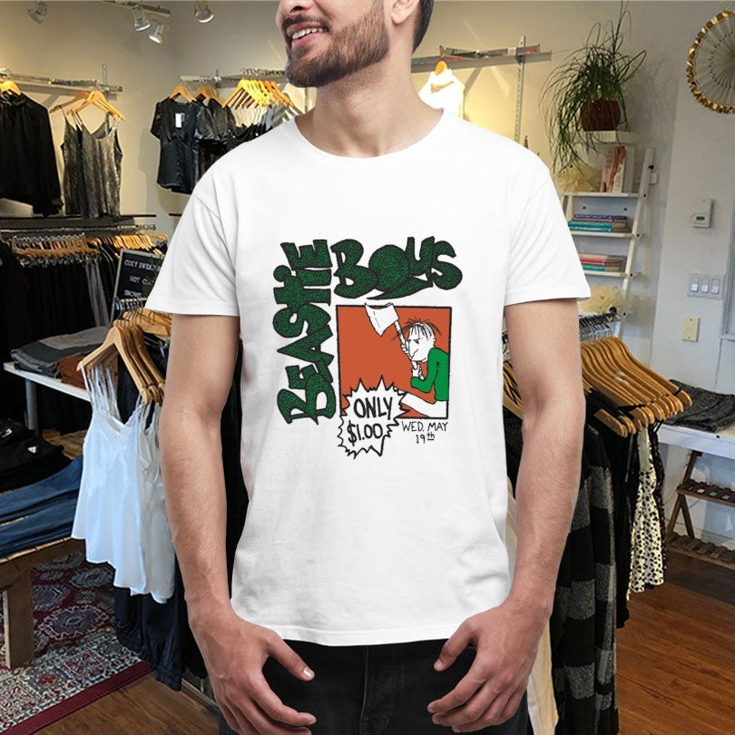 Official Beastie Boys Wed May Axe Flyer Shirts