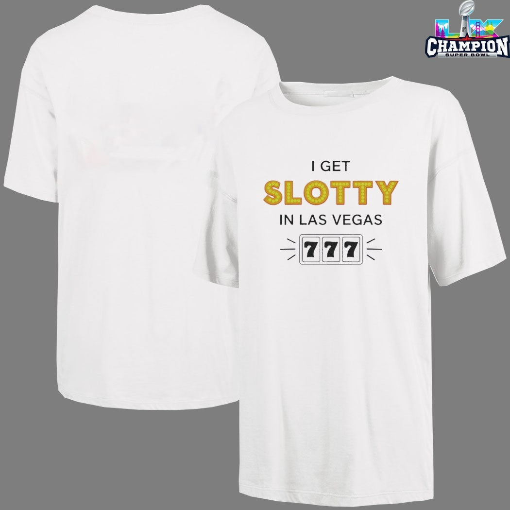 Official Beautiful Wedding America I Get Slotty In Las Vegas T-Shirts