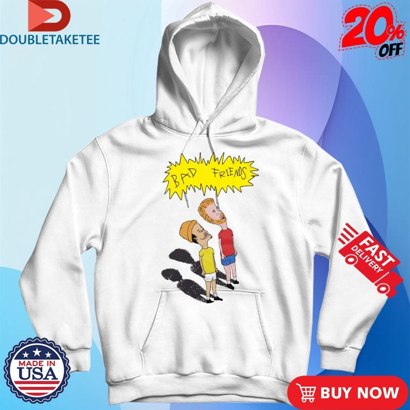Official Beavis And Butt-Head Bad Friends Bobby &amp; Andrew Shirts