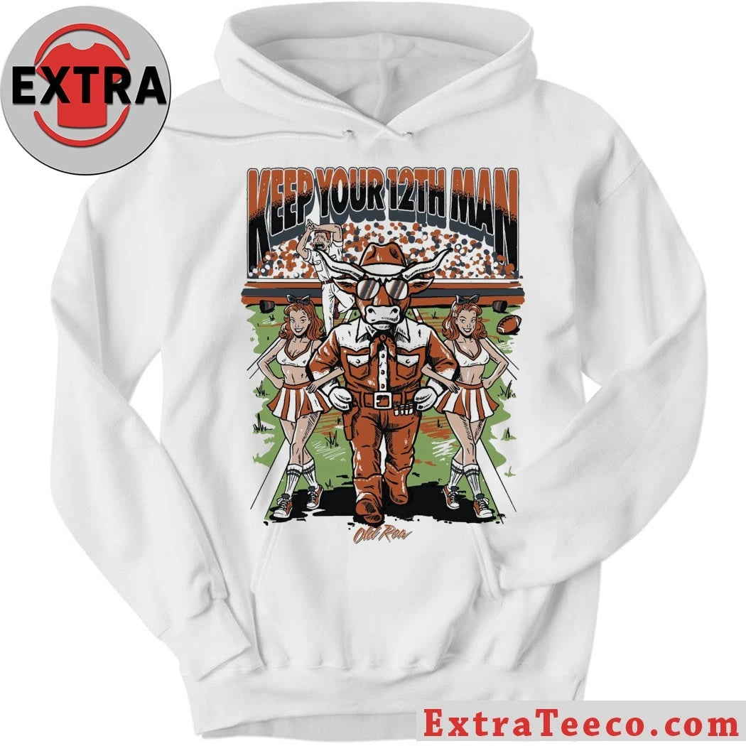 Official Beavo of the Texas Longhorns Texas A&amp;M University Keep Your 12th Man TEXAS Celebrating the Texas Longhorns’ win over rival A&amp;M Shirt