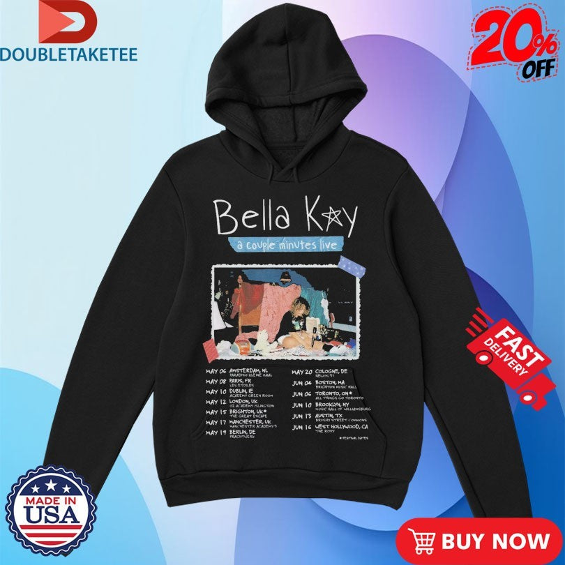 Official Bella Kay A Couple Minutes Live Tour 2026 Dates Shirts